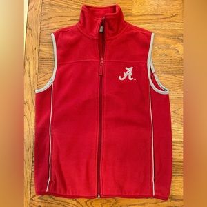University of Alabama fleece vest
